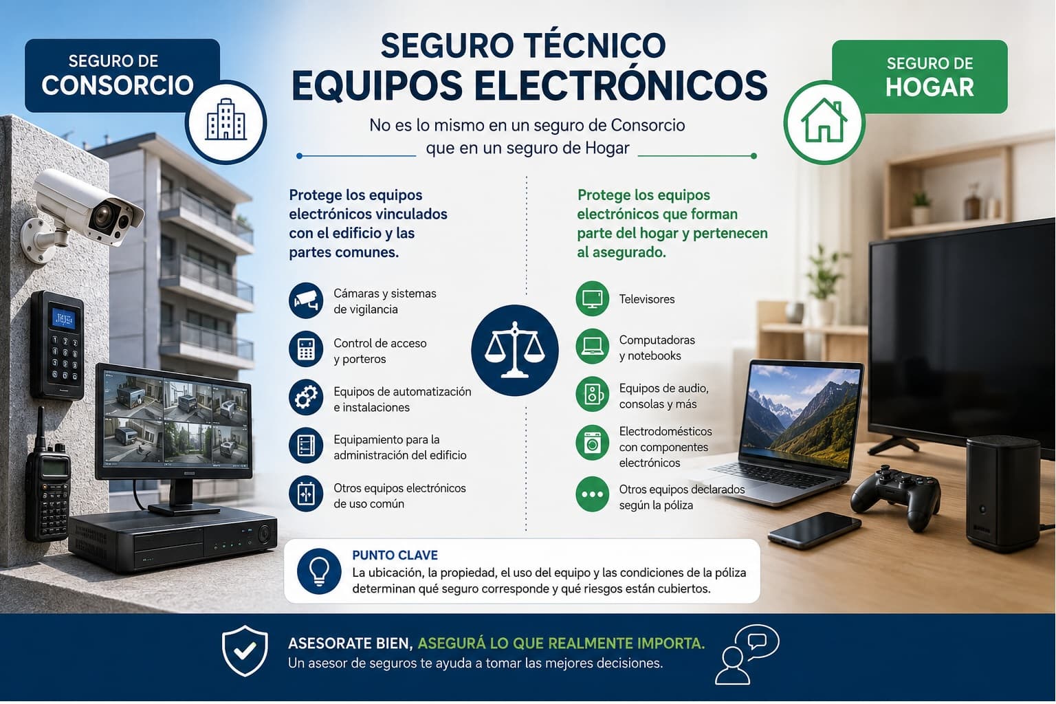 DIFERENCIA SEGURO CONSORCIO Y HOGAR